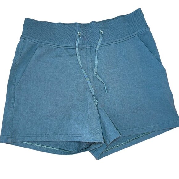 Lululemon Modal Cotton Every Moment Short 3.5” Steel Teal | Size 6 - Picture 1 of 4